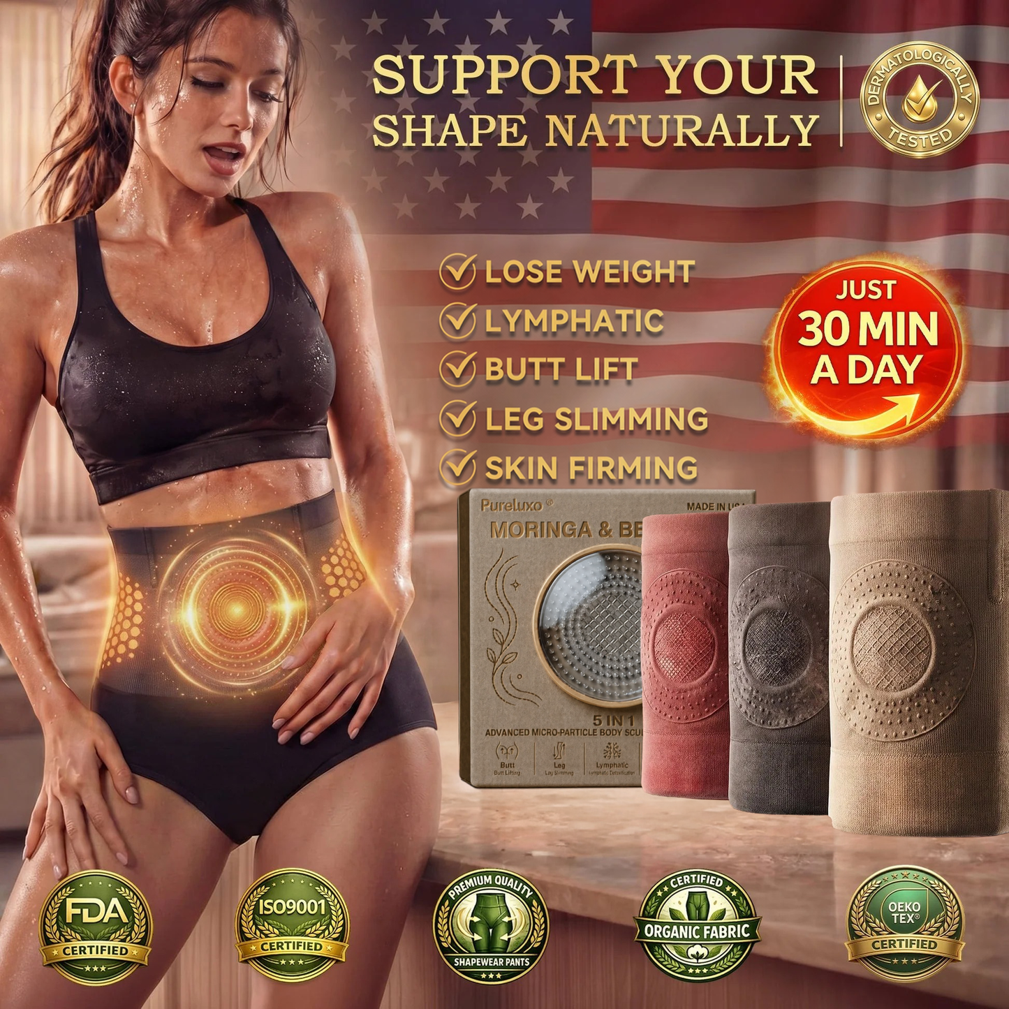 𝐏𝐮𝐫𝐞𝐥𝐮𝐱𝐨® 𝐀𝐃𝐕𝐀𝐍𝐂𝐄𝐃 𝐌𝐈𝐂𝐑𝐎-𝐏𝐀𝐑𝐓𝐈𝐂𝐋𝐄 𝐁𝐎𝐃𝐘 𝐒𝐂𝐔𝐋𝐏𝐓𝐈𝐍Ｇ & 𝐅𝐀𝐓 𝐁𝐔𝐑𝐍 𝐒𝐇𝐎𝐑𝐓🎁🎁