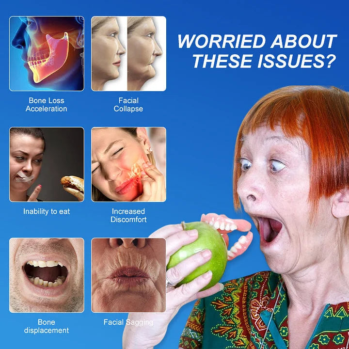🦷 DarkFairy™ Medical Full Denture with Strong Suctiond Custom-Fit Full Functional Dentures 🦷