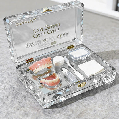 🦷 DarkFairy™ Medical Full Denture with Strong Suctiond Custom-Fit Full Functional Dentures 🦷