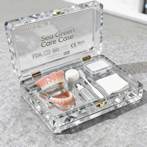 🦷 DarkFairy™ Medical Full Denture with Strong Suctiond Custom-Fit Full Functional Dentures 🦷